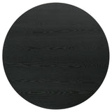 Hamlyn 5-piece Round Wood Counter Height Dining Set Black