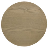 Hamlyn 5-piece Round Wood Counter Height Dining Set Cream and Natural Oak
