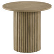 Tampa Furniture Outlet - Coaster - Hamlyn 43-inch Round Wood Counter Height Dining Table Natural Oak - 193938NAT