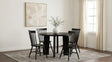 Tampa Furniture Outlet - Coaster - Strouse 5-piece Dining Set Black - 193940BLK-S5G