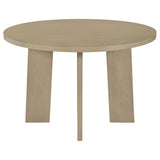 Strouse 5-piece Dining Set Grey and Natural Oak