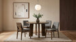 Tampa Furniture Outlet - Coaster - Strouse 5-piece Dining Set Grey and Walnut - 193940WAL-S5E