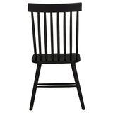 Decker 7-piece 82-inch Rectangular Dining Set Black