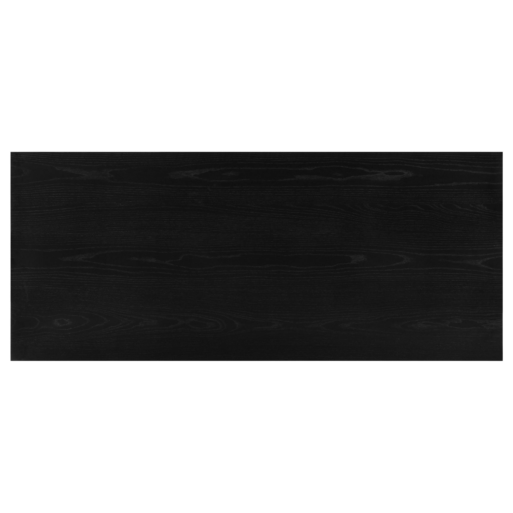Decker 82-inch Rectangular Wood Dining Table Black