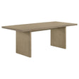 Tampa Furniture Outlet - Coaster - Decker 82-inch Rectangular Wood Dining Table Natural Oak - 193951NAT