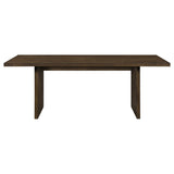 Decker 7-piece 82-inch Rectangular Dining Set Grey and Walnut