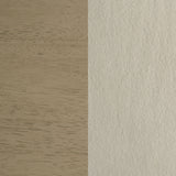 Redbridge Upholstered Side Chair Cream and Natural Oak (Set of 2)