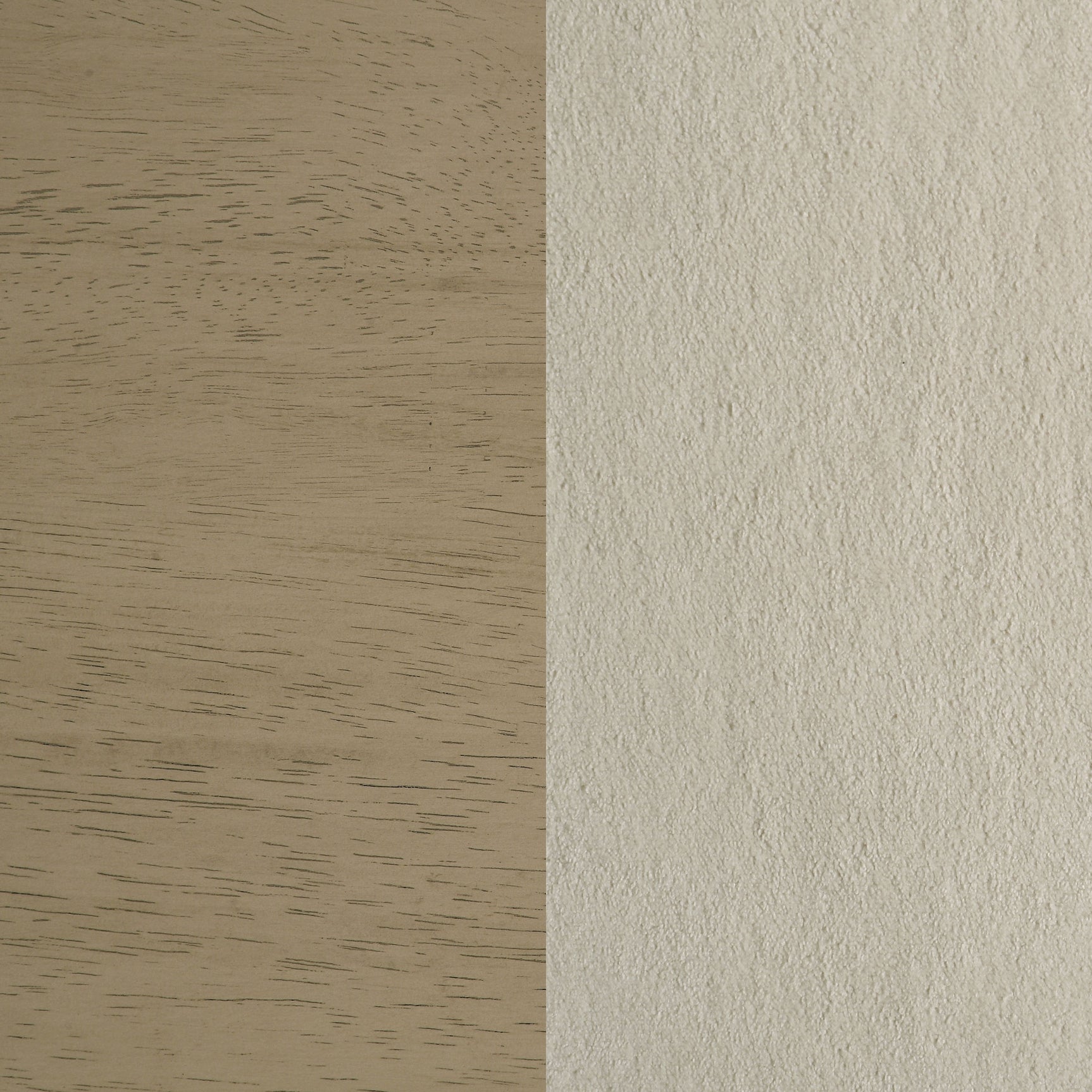 Redbridge Upholstered Side Chair Cream and Natural Oak (Set of 2)