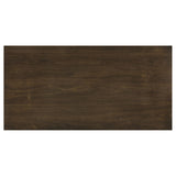 Decker 70-inch Rectangular Wood Counter Height Dining Table Dark Walnut