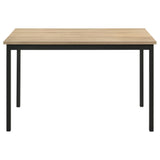 Garza Rectangular 47-inch Dining Table Greige Oak