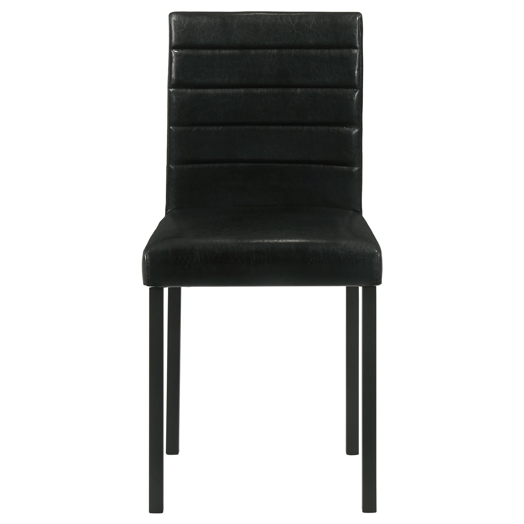 Garza Upholstered Dining Side Chair Black (Set of 4)
