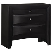 Tampa Furniture Outlet - Coaster - Briana 2-drawer Nightstand Black - 200702