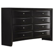 Tampa Furniture Outlet - Coaster - Briana 8-drawer Dresser Black - 200703