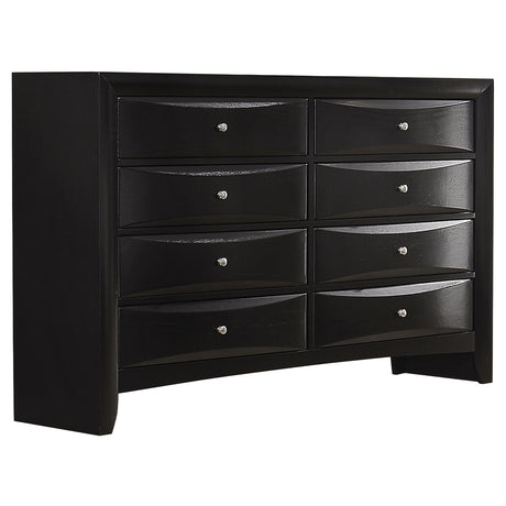 Tampa Furniture Outlet - Coaster - Briana 8-drawer Dresser Black - 200703