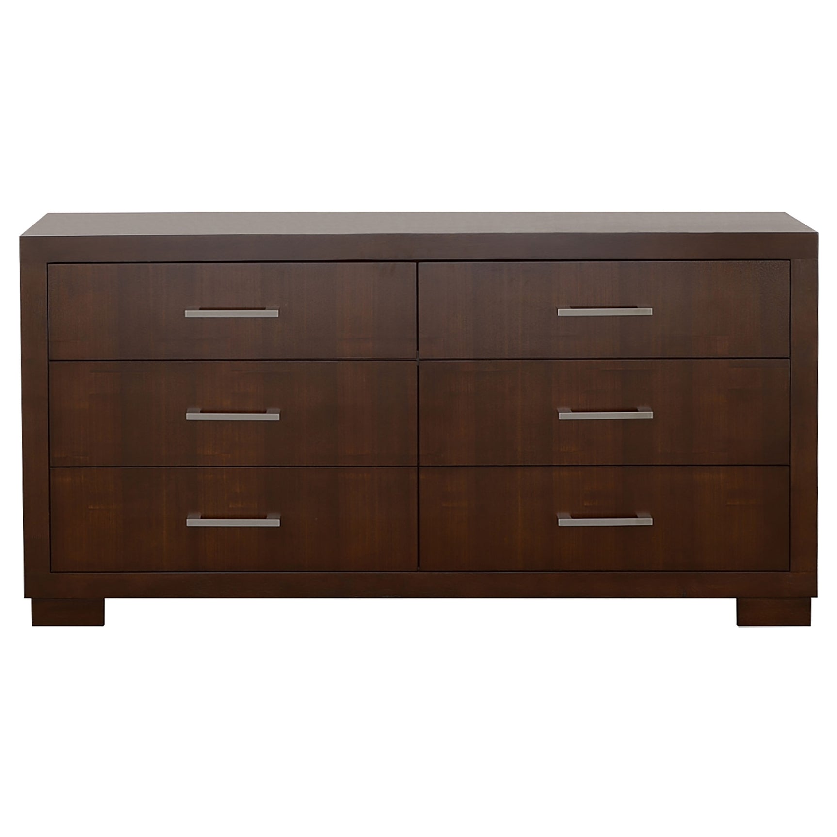 Jessica 5-piece Queen LED Bedroom Set Cappuccino - Tampa Furniture Outlet