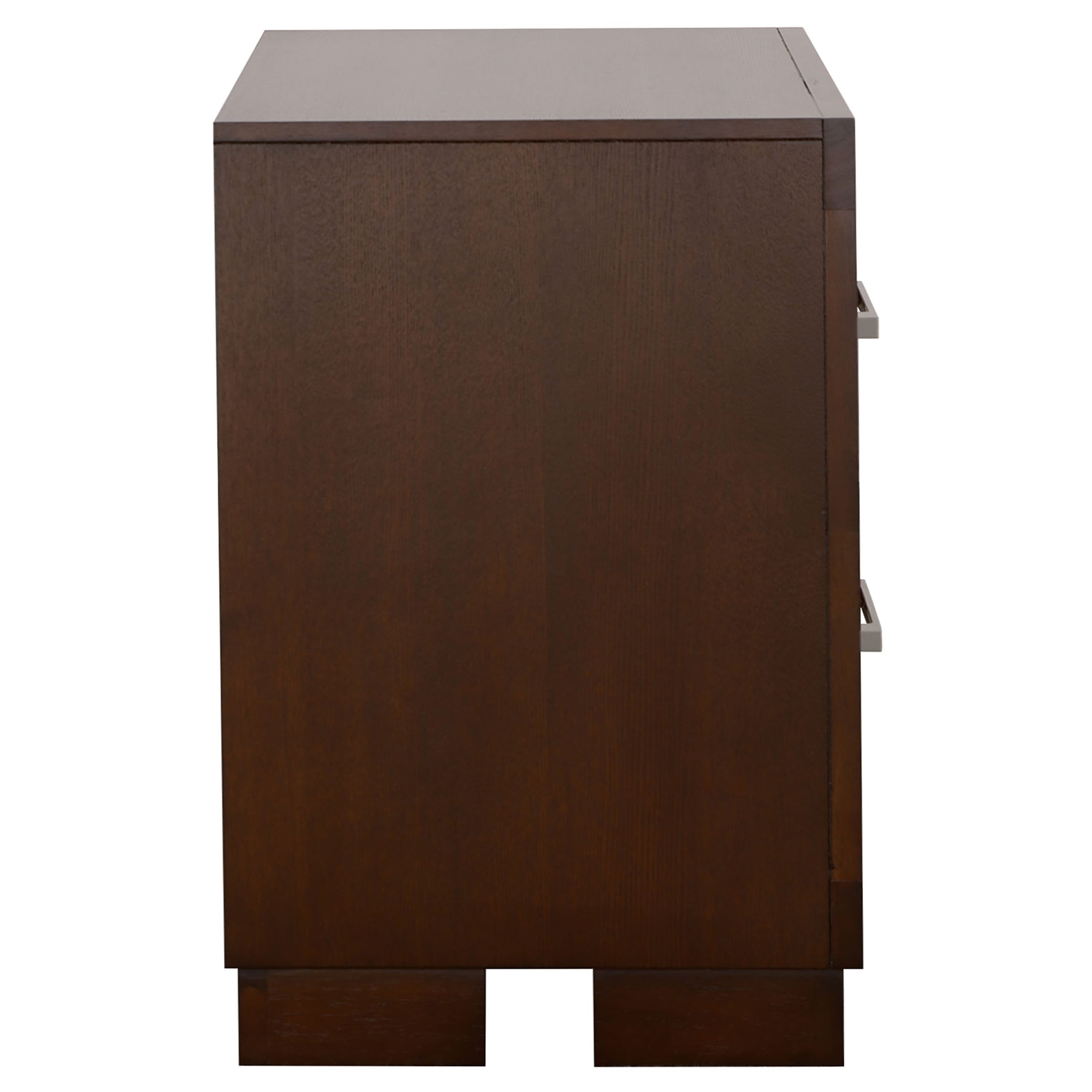 Jessica 2-drawer Nightstand Cappuccino - Tampa Furniture Outlet
