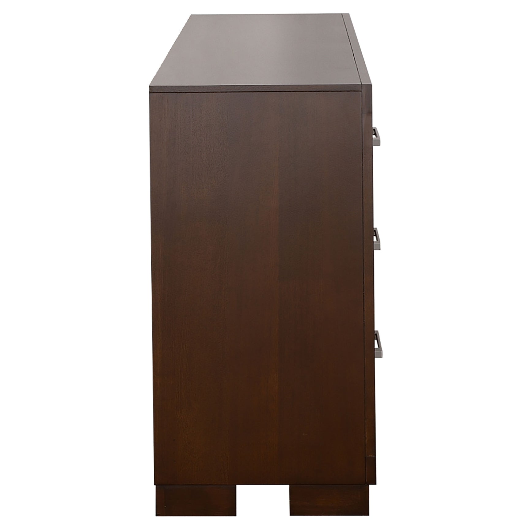 Jessica 6-drawer Dresser Cappuccino - Tampa Furniture Outlet