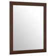 Tampa Furniture Outlet - Coaster - Jessica Dresser Mirror Cappuccino - 200714