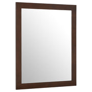 Tampa Furniture Outlet - Coaster - Jessica Dresser Mirror Cappuccino - 200714