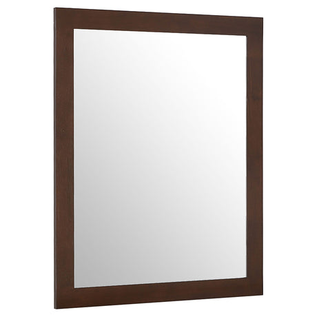 Tampa Furniture Outlet - Coaster - Jessica Dresser Mirror Cappuccino - 200714