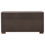 Jessica 5-piece California King Bedroom Set Cappuccino - Tampa Furniture Outlet