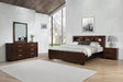 Tampa Furniture Outlet - Coaster - Jessica 4-piece Queen Bedroom Set Cappuccino - 200719Q-S4