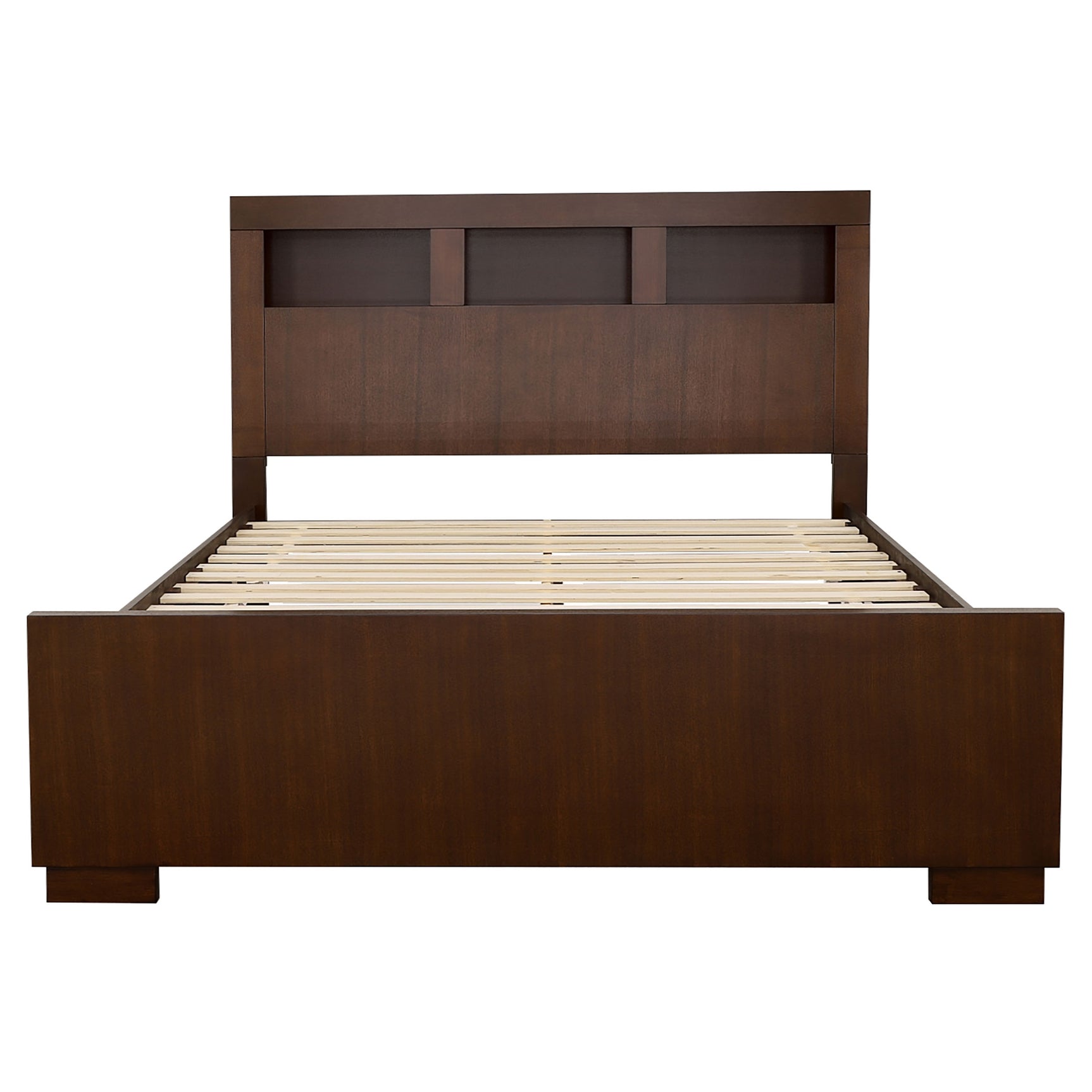 Jessica 4-piece Queen Bedroom Set Cappuccino - Tampa Furniture Outlet