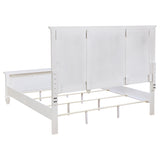 Sandy Beach 5-piece Eastern King Bedroom Set Cream White - Tampa Furniture Outlet