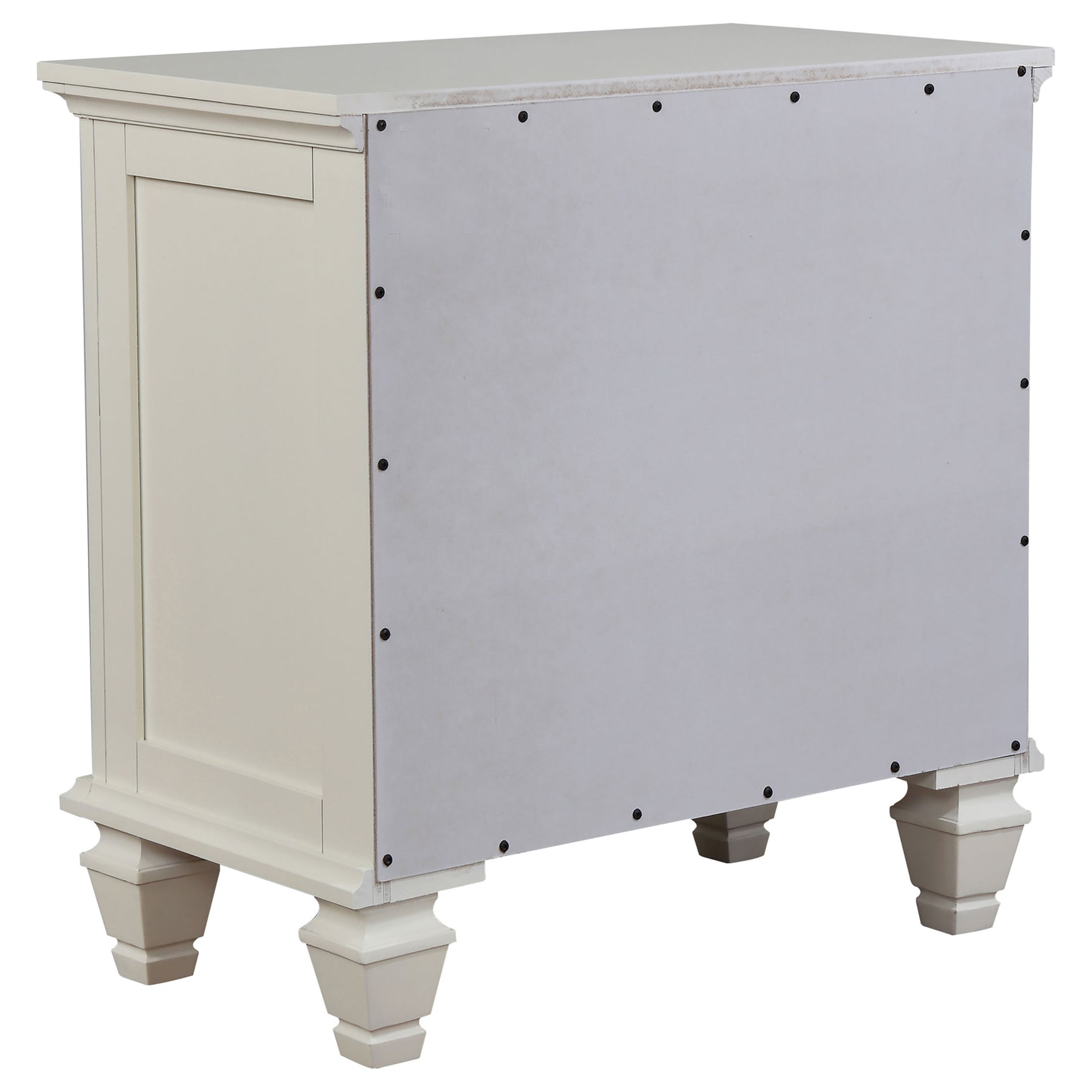 Sandy Beach 5-piece California King Bedroom Set Cream White