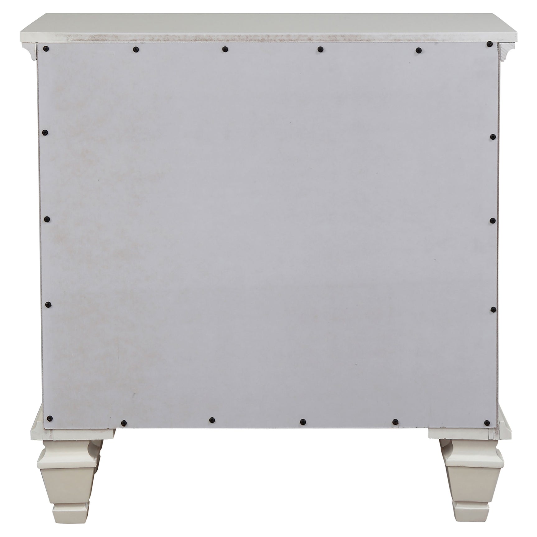 Sandy Beach 3-drawer Nightstand Cream White - Tampa Furniture Outlet