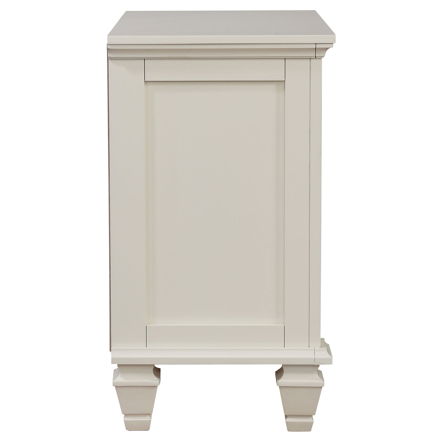 Sandy Beach 3-drawer Nightstand Cream White - Tampa Furniture Outlet