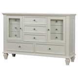 Sandy Beach 11-drawer Dresser Cream White - Tampa Furniture Outlet