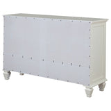 Sandy Beach 11-drawer Dresser Cream White - Tampa Furniture Outlet