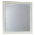 Tampa Furniture Outlet - Coaster - Sandy Beach Dresser Mirror Cream White - 201304