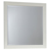 Tampa Furniture Outlet - Coaster - Sandy Beach Dresser Mirror Cream White - 201304