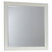 Tampa Furniture Outlet - Coaster - Sandy Beach Dresser Mirror Cream White - 201304
