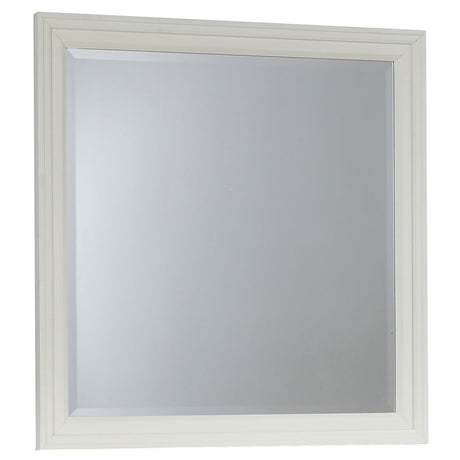 Tampa Furniture Outlet - Coaster - Sandy Beach Dresser Mirror Cream White - 201304