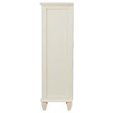 Sandy Beach 5-drawer Bedroom Chest Cream White - Tampa Furniture Outlet