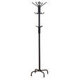 Tampa Furniture Outlet - Coaster - Collier 12 Hook Freestanding Coat Rack Hat Hanger Black - 2019