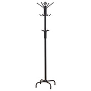 Tampa Furniture Outlet - Coaster - Collier 12 Hook Freestanding Coat Rack Hat Hanger Black - 2019