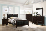 Tampa Furniture Outlet - Coaster - Carlton 5-piece Full Bedroom Set Cappuccino - 202091F-S5