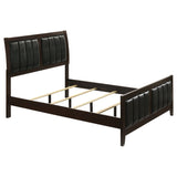 Tampa Furniture Outlet - Coaster - Carlton Wood Full Panel Bed Cappuccino - 202091F