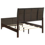 Carlton Wood Full Panel Bed Cappuccino - Tampa Furniture Outlet