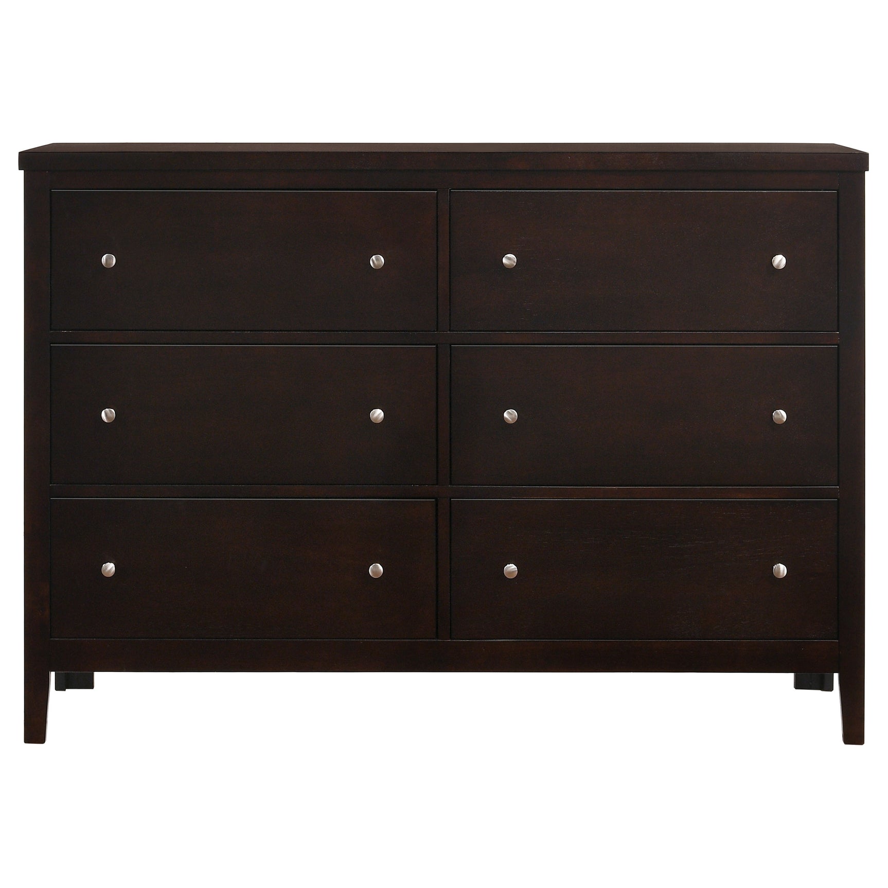 Carlton 4-piece Eastern King Bedroom Set Cappuccino - Tampa Furniture Outlet