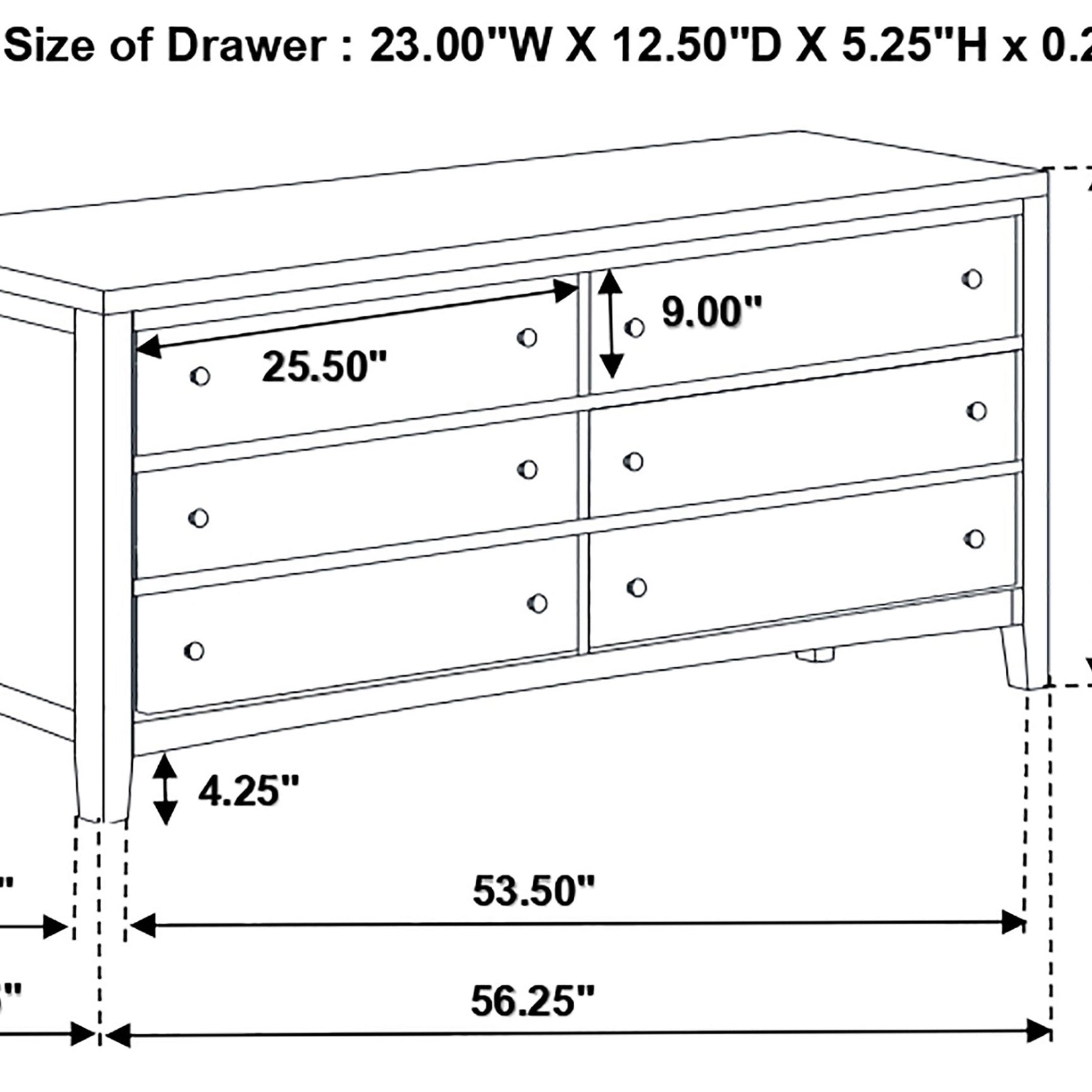 Carlton 4-piece Eastern King Bedroom Set Cappuccino - Tampa Furniture Outlet