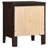 Carlton 5-piece California King Bedroom Set Cappuccino - Tampa Furniture Outlet