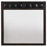 Carlton 5-piece California King Bedroom Set Cappuccino - Tampa Furniture Outlet
