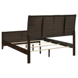 Carlton Wood Queen Panel Bed Cappuccino - Tampa Furniture Outlet