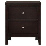 Carlton 4-piece Twin Bedroom Set Cappuccino - Tampa Furniture Outlet
