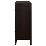 Carlton 6-drawer Dresser Cappuccino - Tampa Furniture Outlet